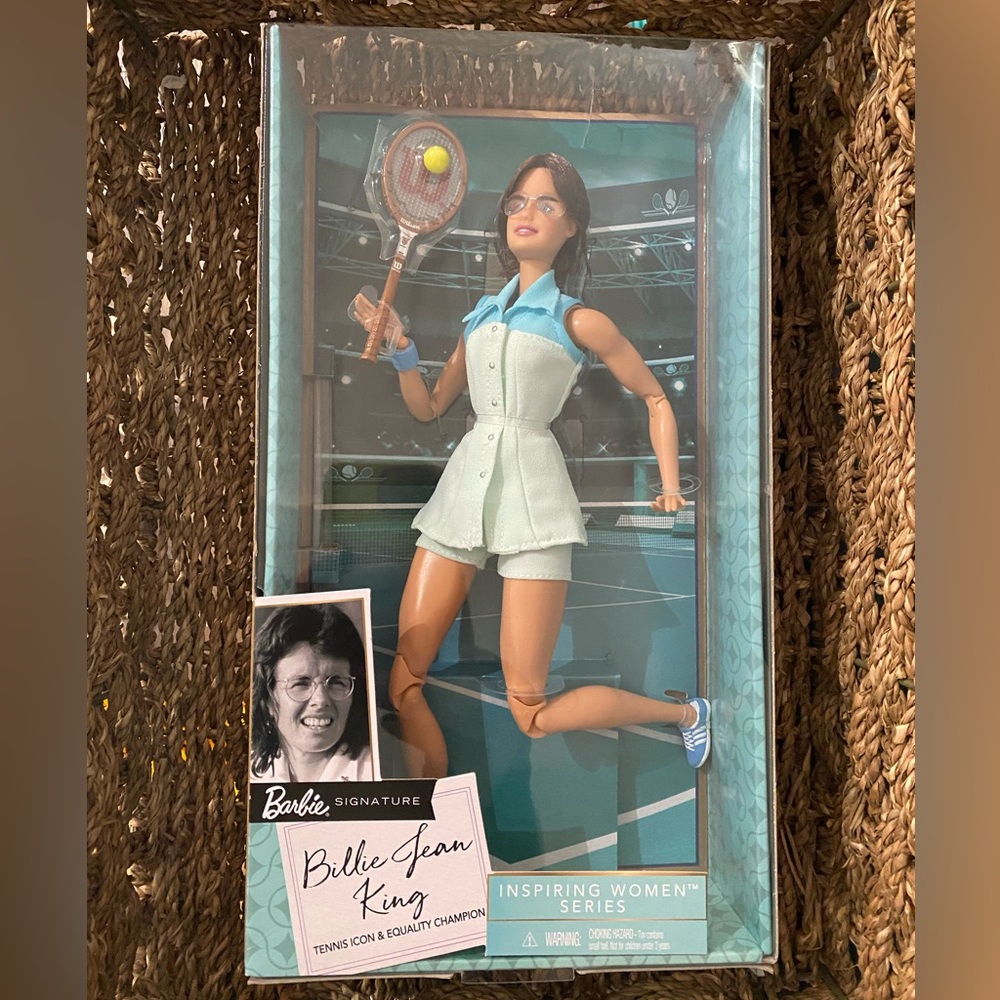 Barbie Billie Jean King Inspiring Women Series Doll